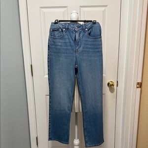 Calvin Klein Blue Straight Leg Jeans
